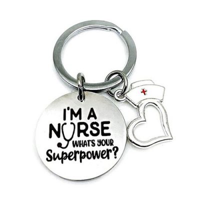 Sleutelhanger nurse verpleegster