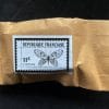 Houten stempel vlindertje